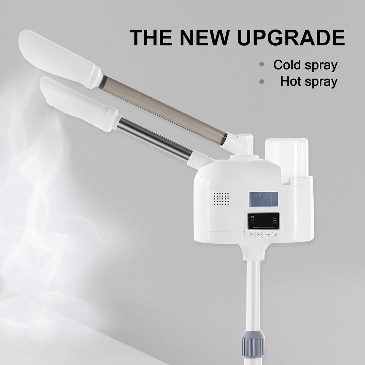 Professional 2 in 1 Facial Steamer Upgrade Esthetician Steamer with hot & Cold Nozzle Beauty Salon