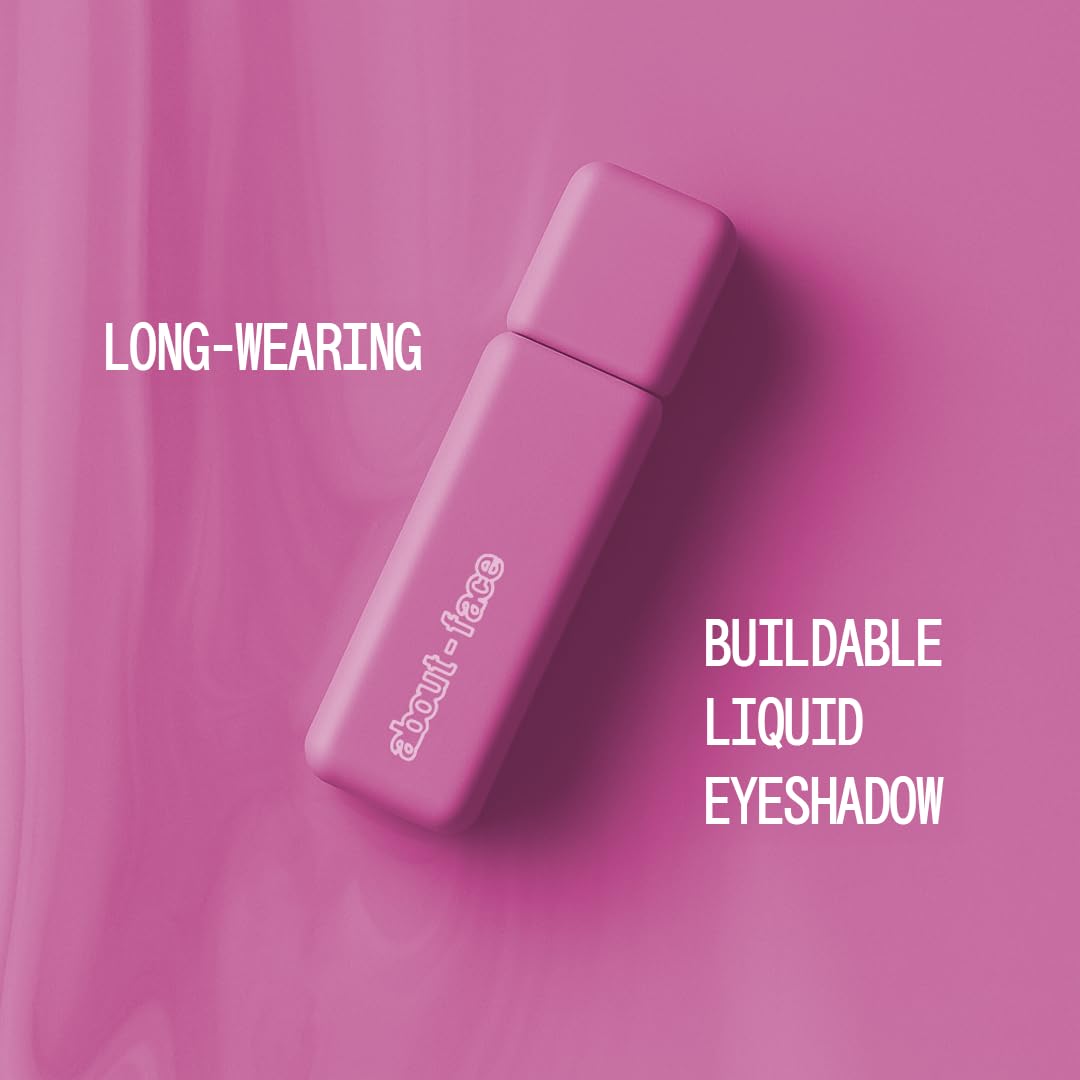 about-face Matte Fluid Eye Paint Dionysus – High-Pigment Liquid Eyeshadow, Long-Lasting, No-Budge