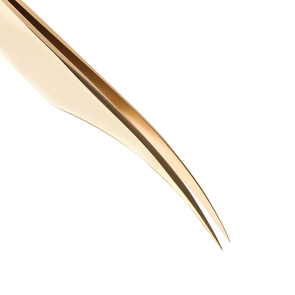Ms.Queen Eyelash Extension Tweezers Set-Precision Tweezers for 2D-6D Volume&Individual False Lashes