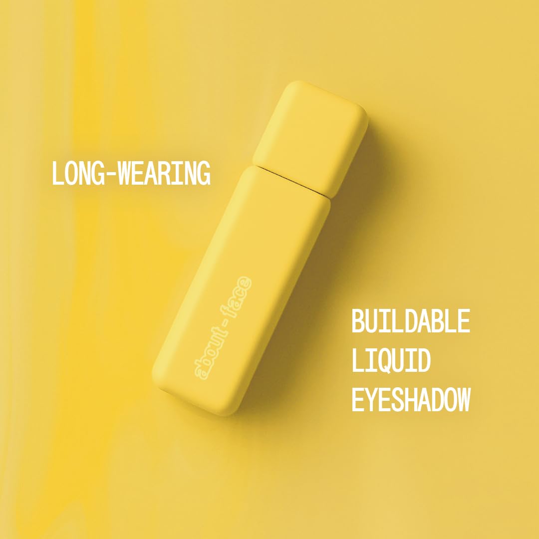 about-face Matte Fluid Eye Paint Incoming – High-Pigment Liquid Eyeshadow, Long-Lasting, No-Budge