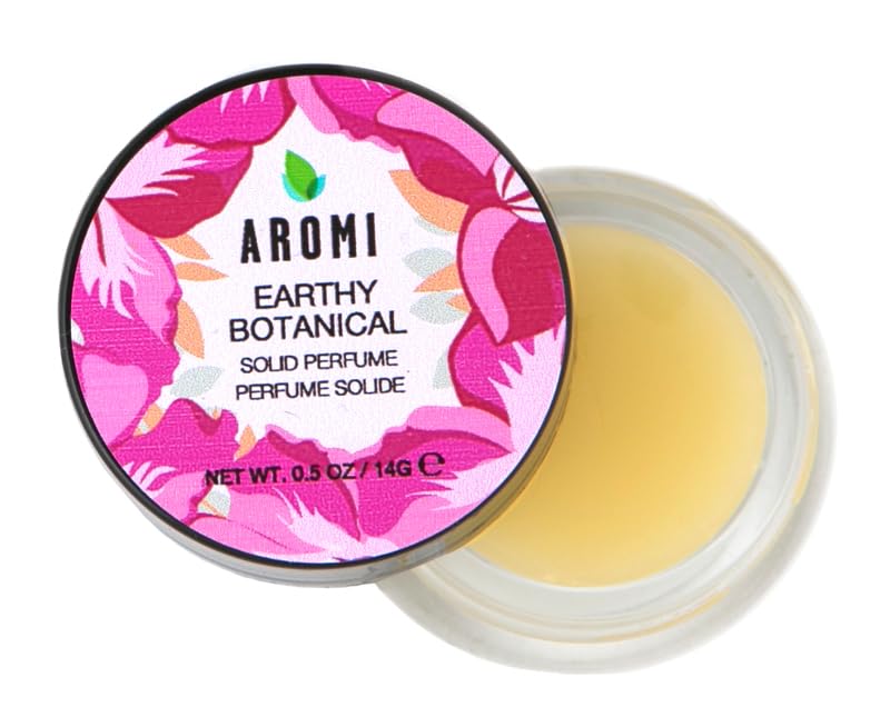 Aromi Solid Perfume | Woodsy, Floral Fragrance, Vegan, Cruelty-free, Travel, Women’s Gift, Apple