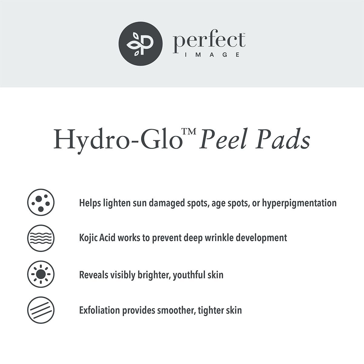 Hydro-Glo Peel Pads - Enhanced with Kojic, Mandelic, Glutathione, Licorice, Papaya, Pineapple