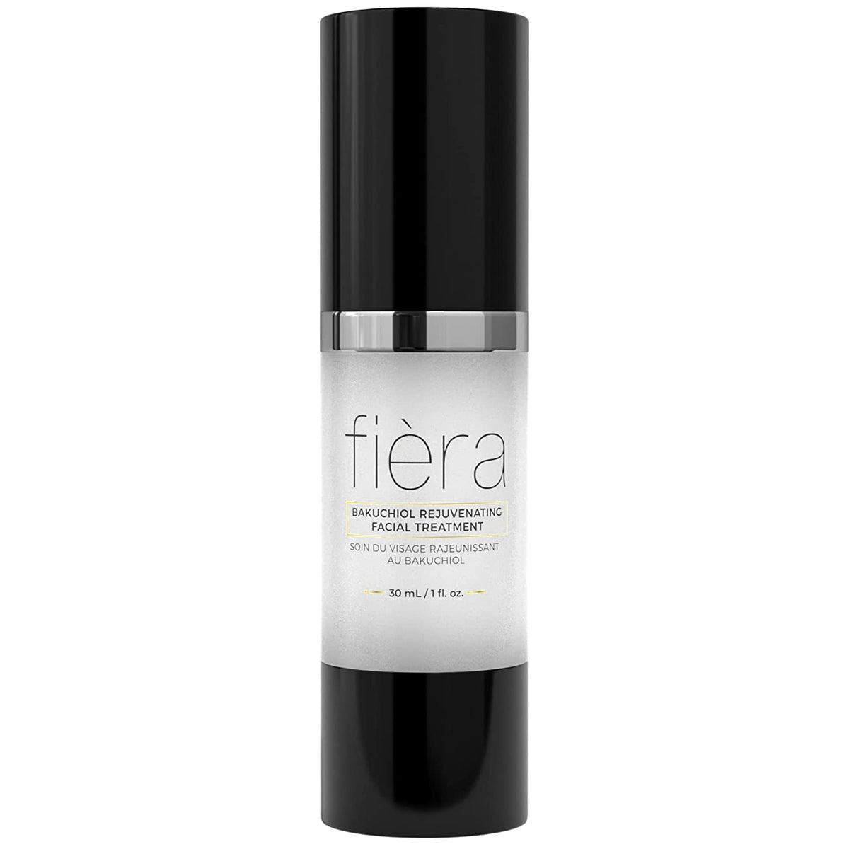 Fièra Bakuchiol Rejuvenating Facial Treatment - Retinol-Alternative for Mature Skin - Corrects and