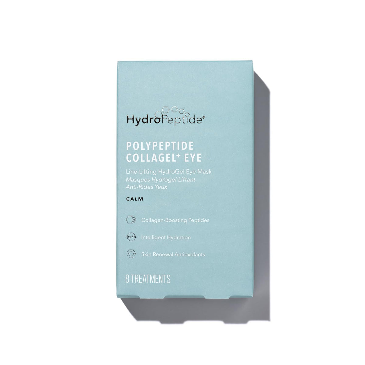 HydroPeptide PolyPeptide Collagel Eye Masks, Line-Lifting Hydrogel Under Eye Patch, Firmer