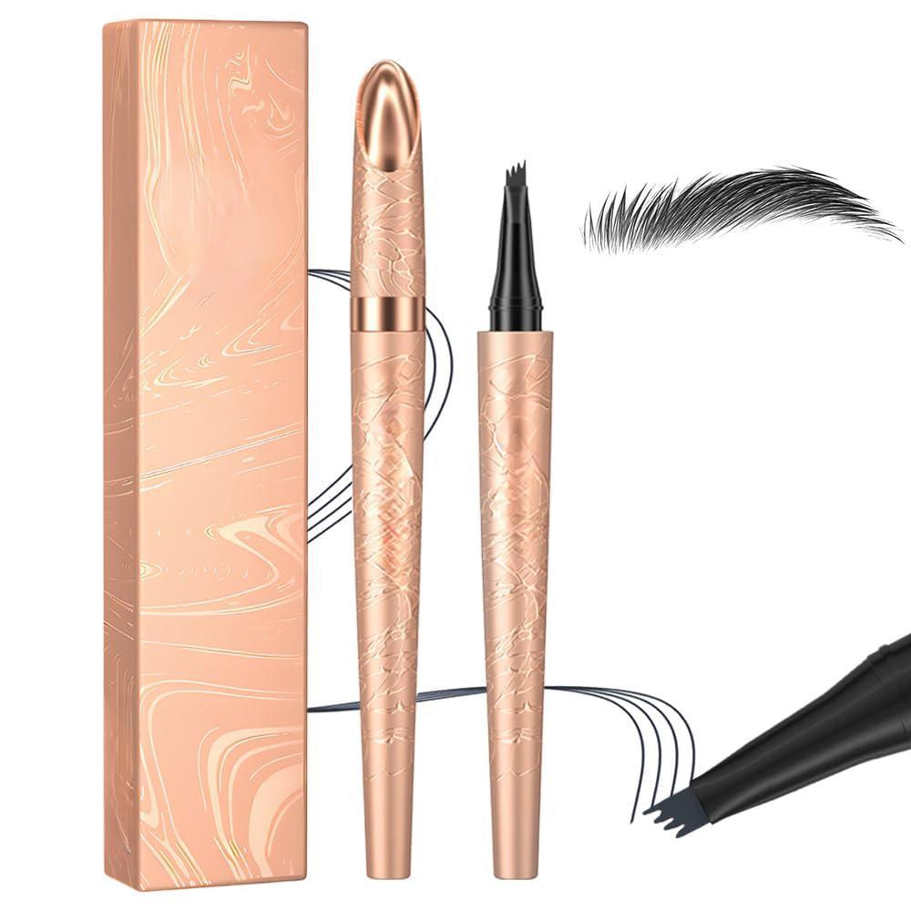 Microblading Eyebrow Pencil, 2025 New Waterproof Eyebrow Pencil, Premium Microblading Eyebrow Pen