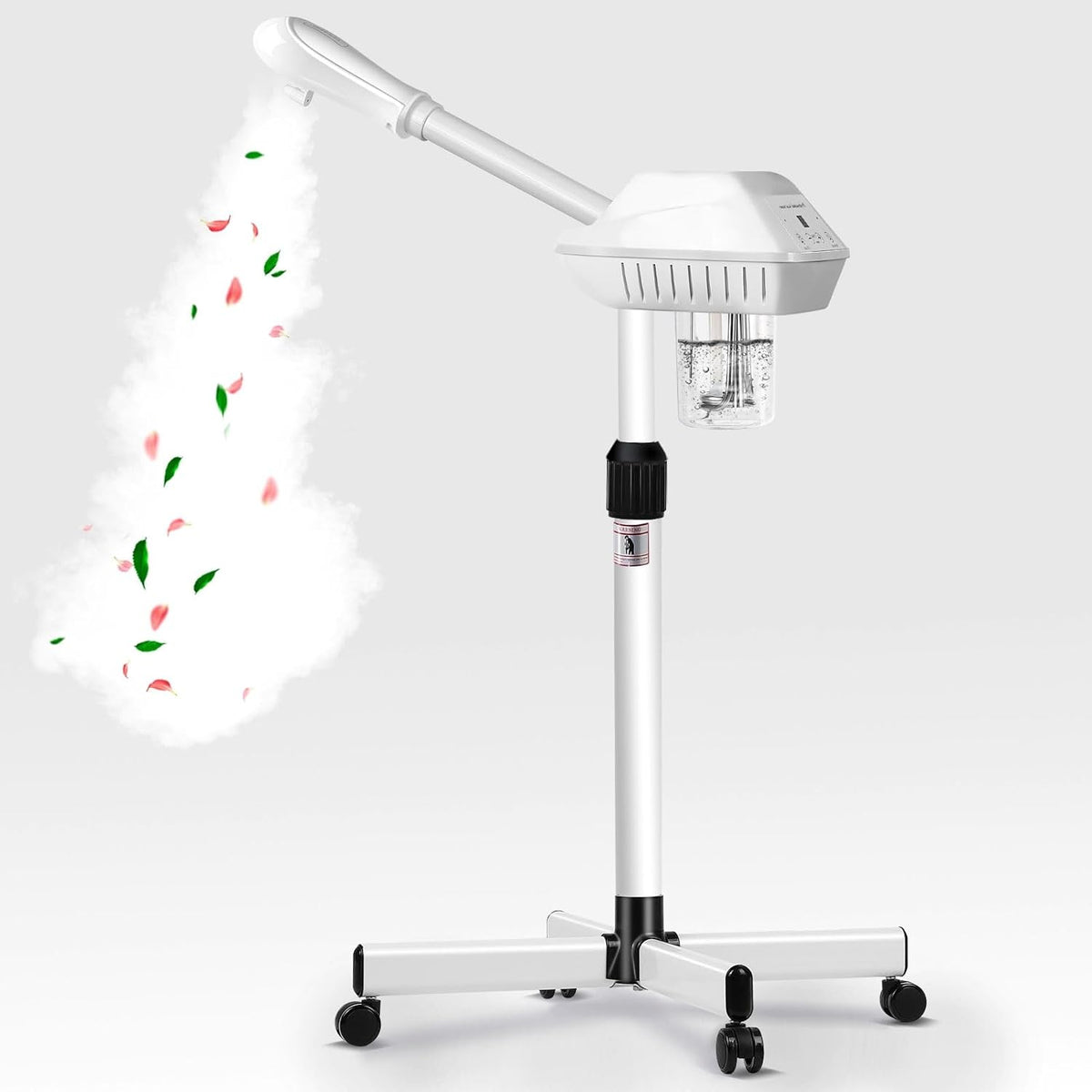 Professional Facial Steamer for Atomization Humidifier Atomizer, Adjustable Height and Angle, Face