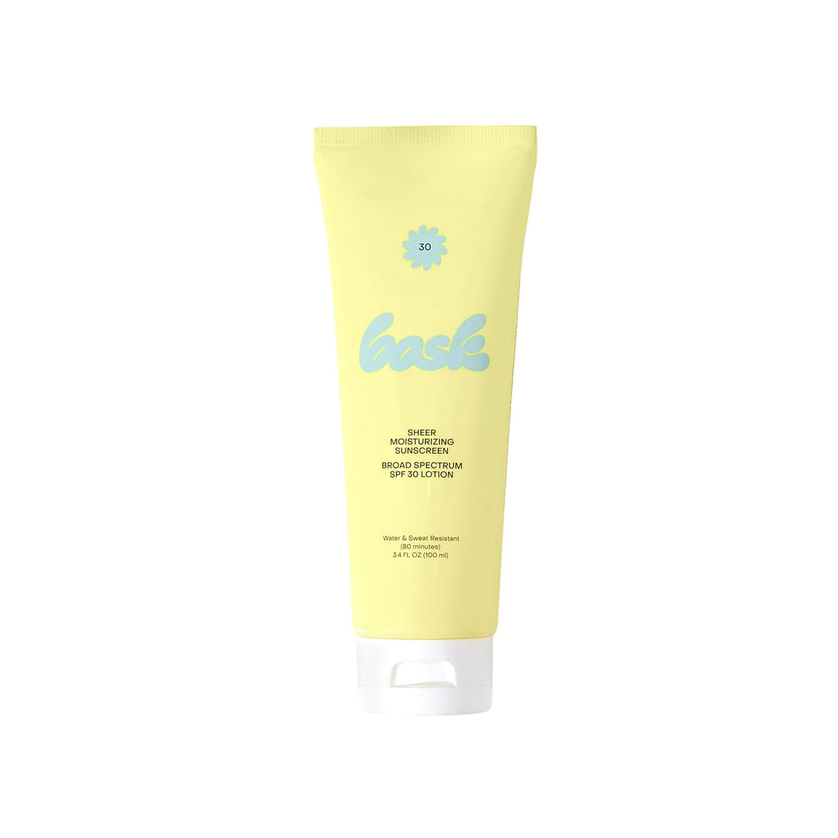 Bask Suncare SPF 30 Sheer Moisturizing Sunscreen Lotion - Broad Spectrum UVA/UVB Protection