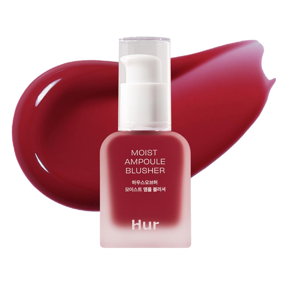 Moist Ampoule Blusher with 50% Moisture Essence | Hydrating & Long-Lasting Blush | 0.68fl.oz (9