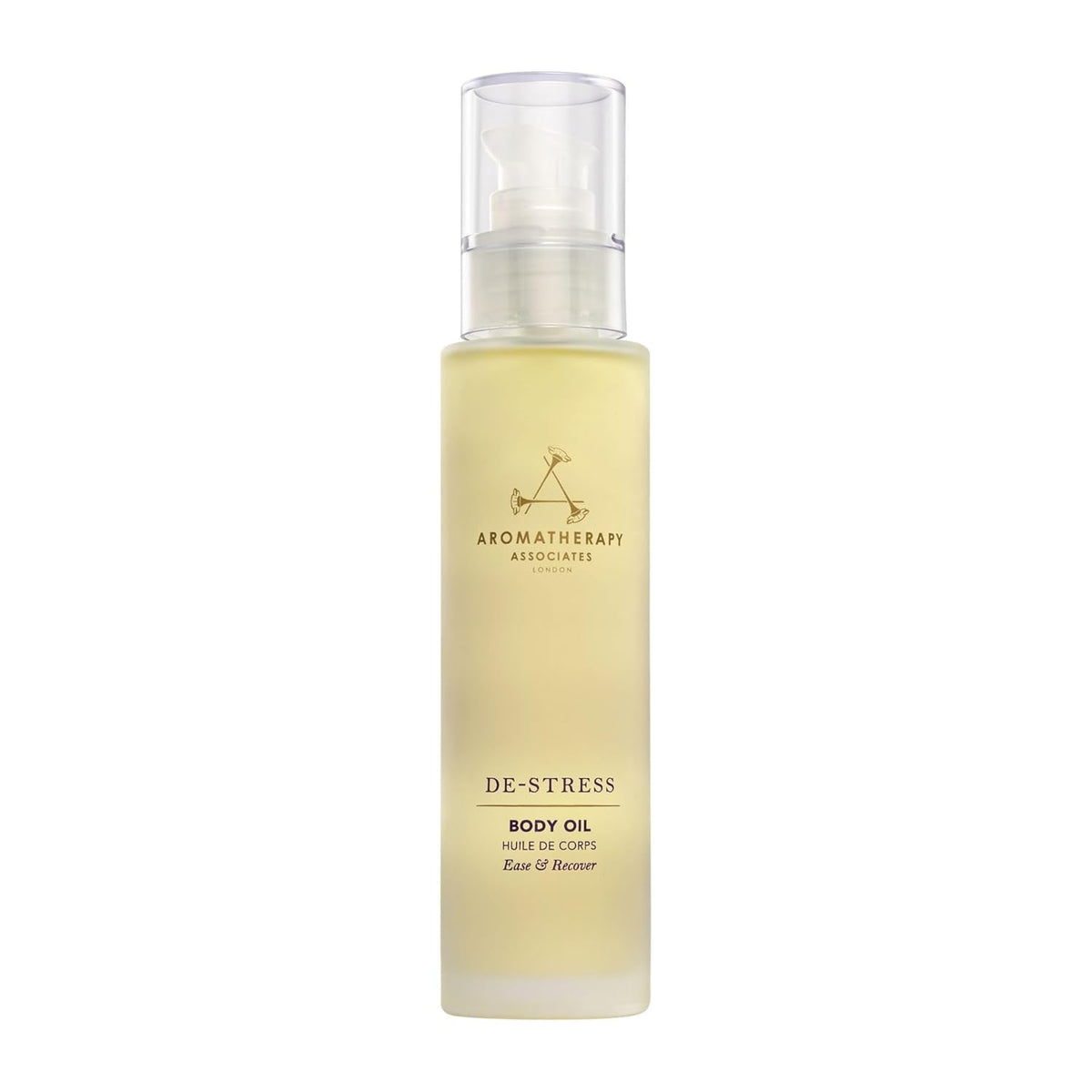 Aromatherapy Associates De-Stress Body Oil Made with Ginger and Rosemary Essential Oils and Arnica