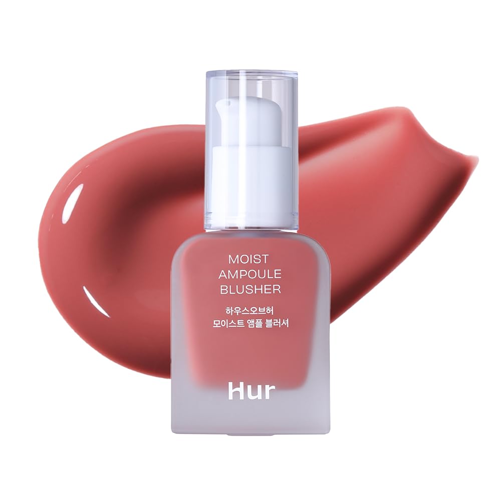 Moist Ampoule Blusher with 50% Moisture Essence | Hydrating & Long-Lasting Blush | 0.68fl.oz (9