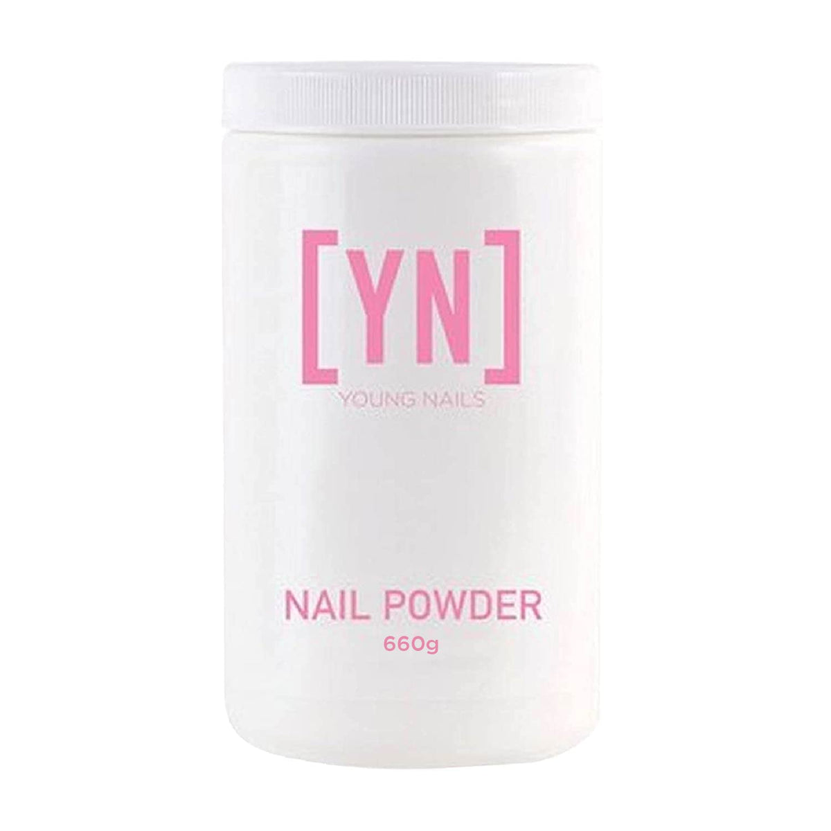 Young Nails Acrylic Cover Powder - Self-Leveling Acrylic Nail Powder, Clear Nude Pink White Acrylic