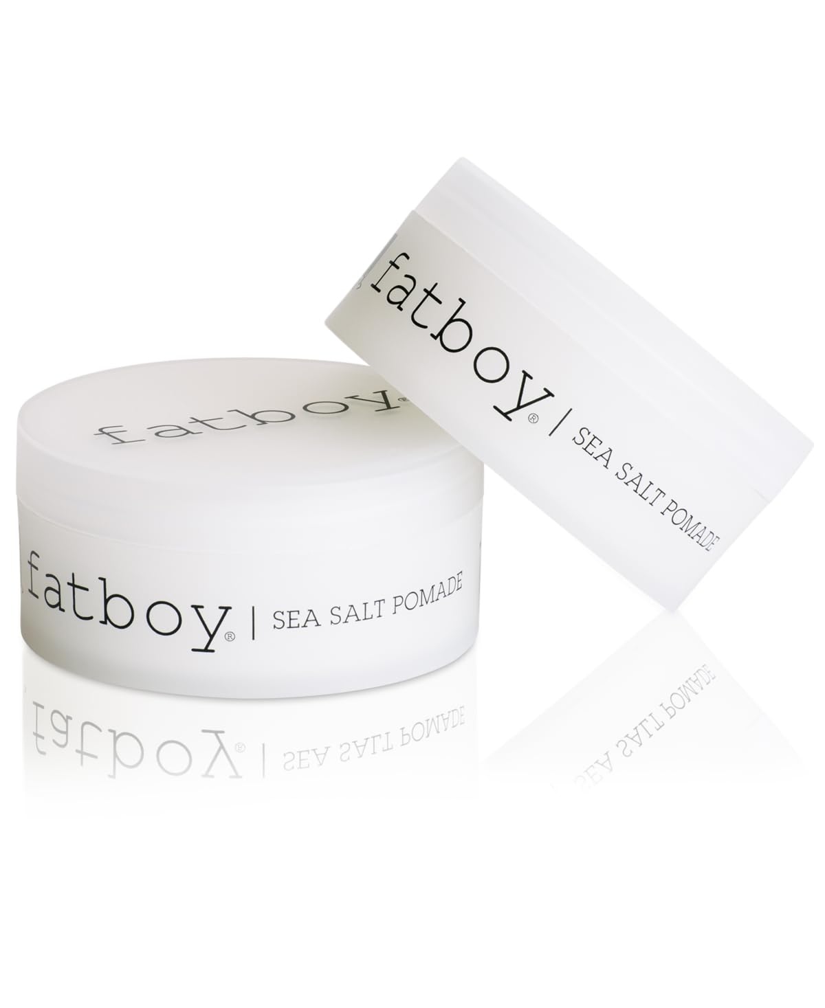 Fatboy Sea Salt Hair Pomade with Coconut Oil & Shea Butter, Lightweight Hold for Texture, Styling &
