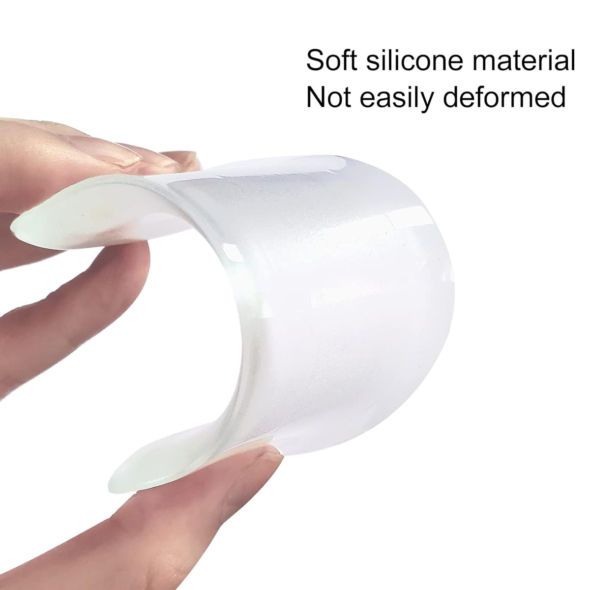 6PCS Silicone False Eyelash Holder Pads for Eyelash Extensions Loose Lash, Reusable Eyelash