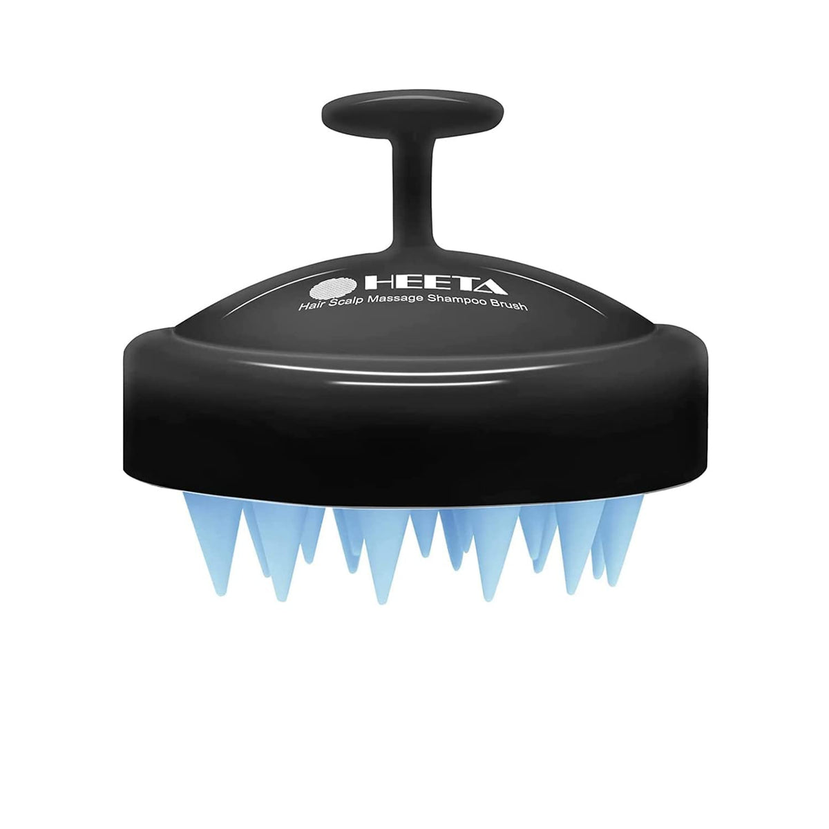 HEETA Shampoo Scalp Brush Massager Hair Growth, Scalp Scrubber with Soft Silicone Bristles for Hair