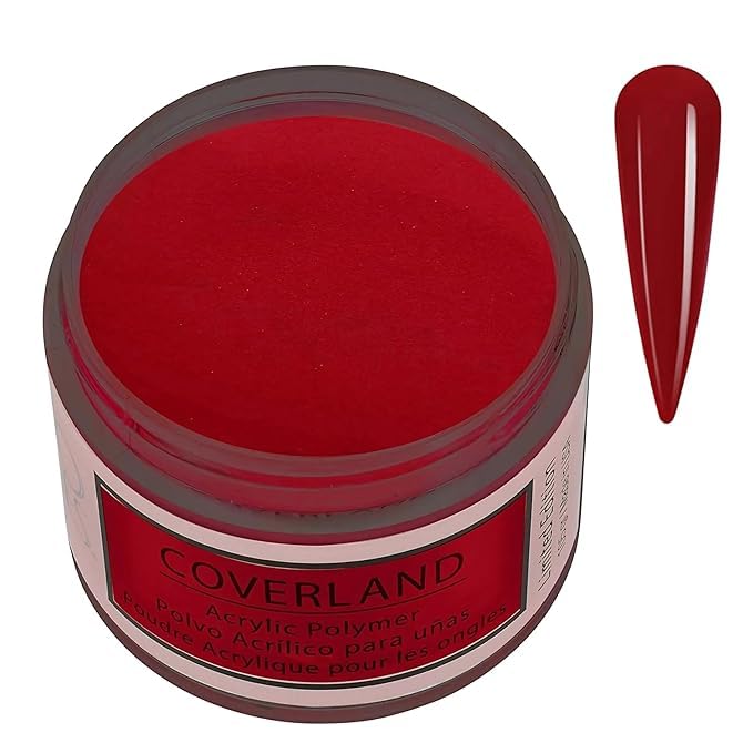 Tones Coverland Acrylic Nail Powder "Candy Cane" - Limited Edition Acrylic Powder for Nail Design