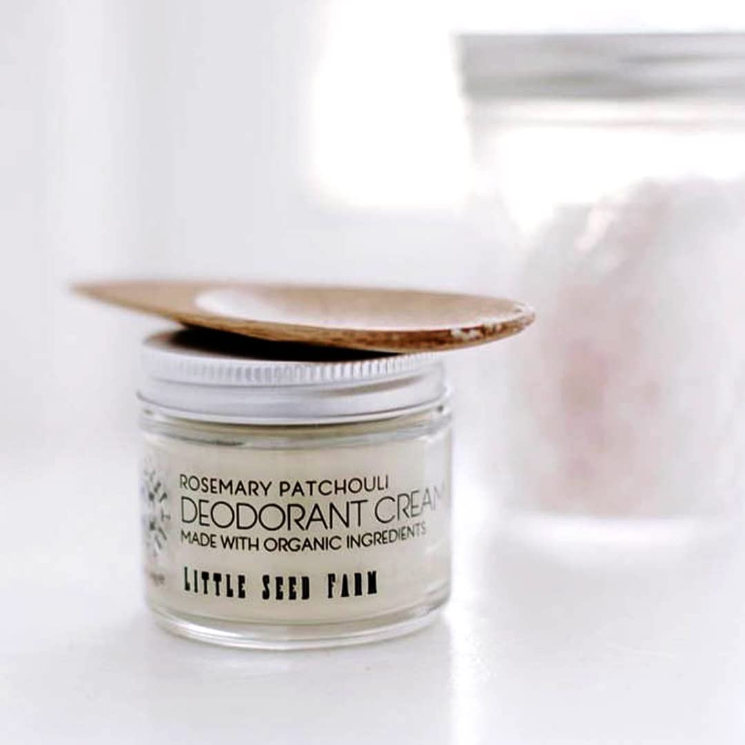 Little Seed Farm All Natural Deodorant Cream, Aluminum Free Deodorant for Women or Men, 2.4 Ounce