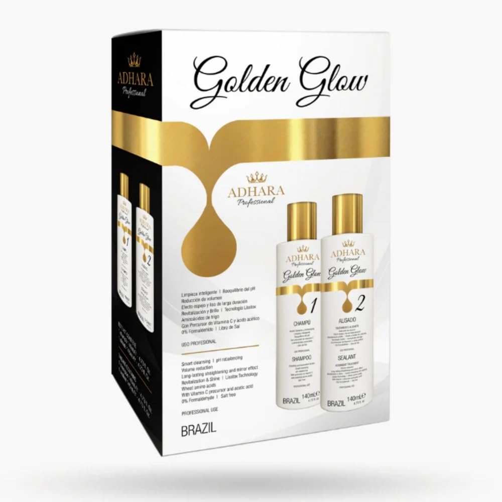 Brazilian Keratin Hair Straightening Kit | Salon-Quality Smoothing System | Permanent Treatment for