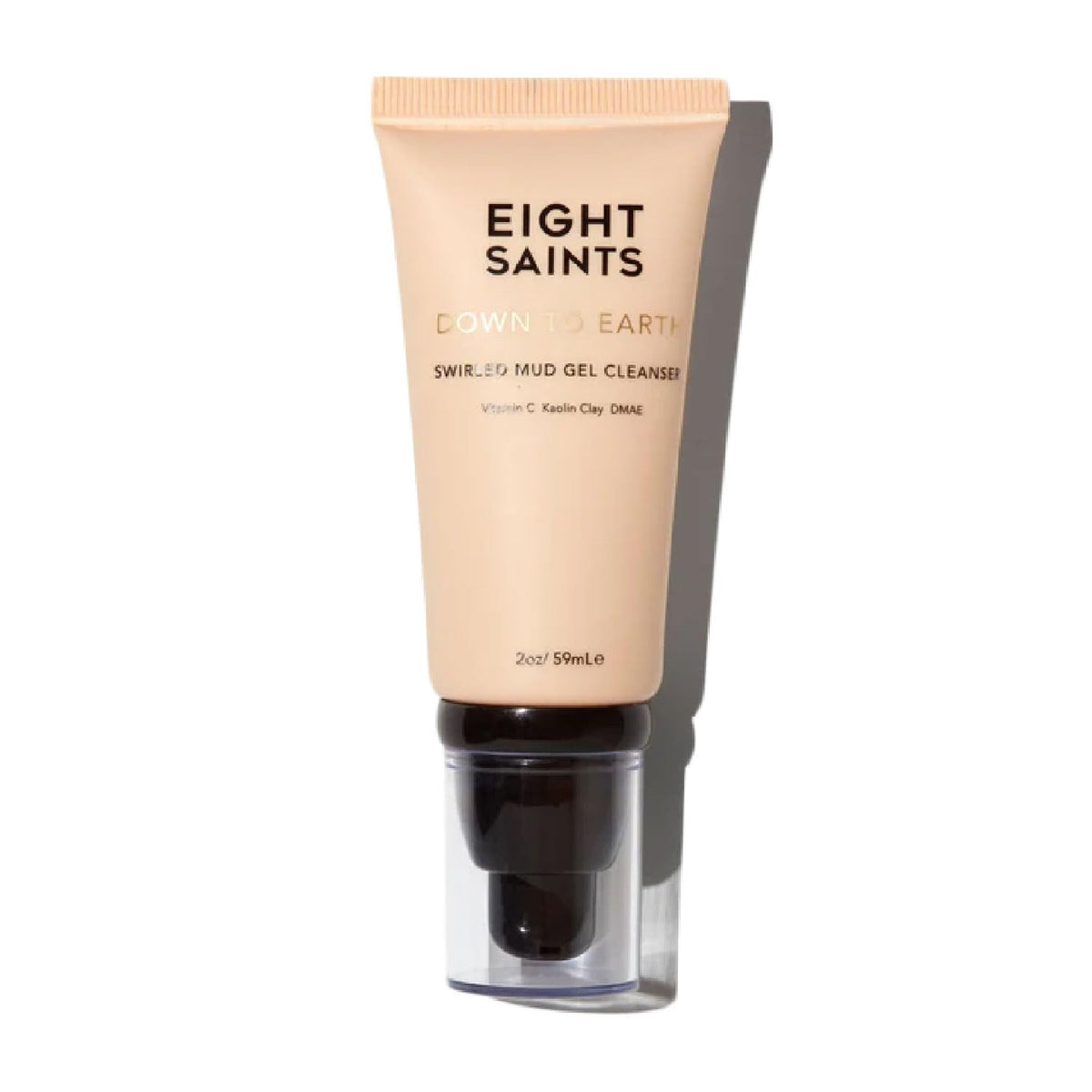 Eight Saints Down To Earth Mud Gel Face Wash, Natural and Organic, Gentle and Effective Daily Anti