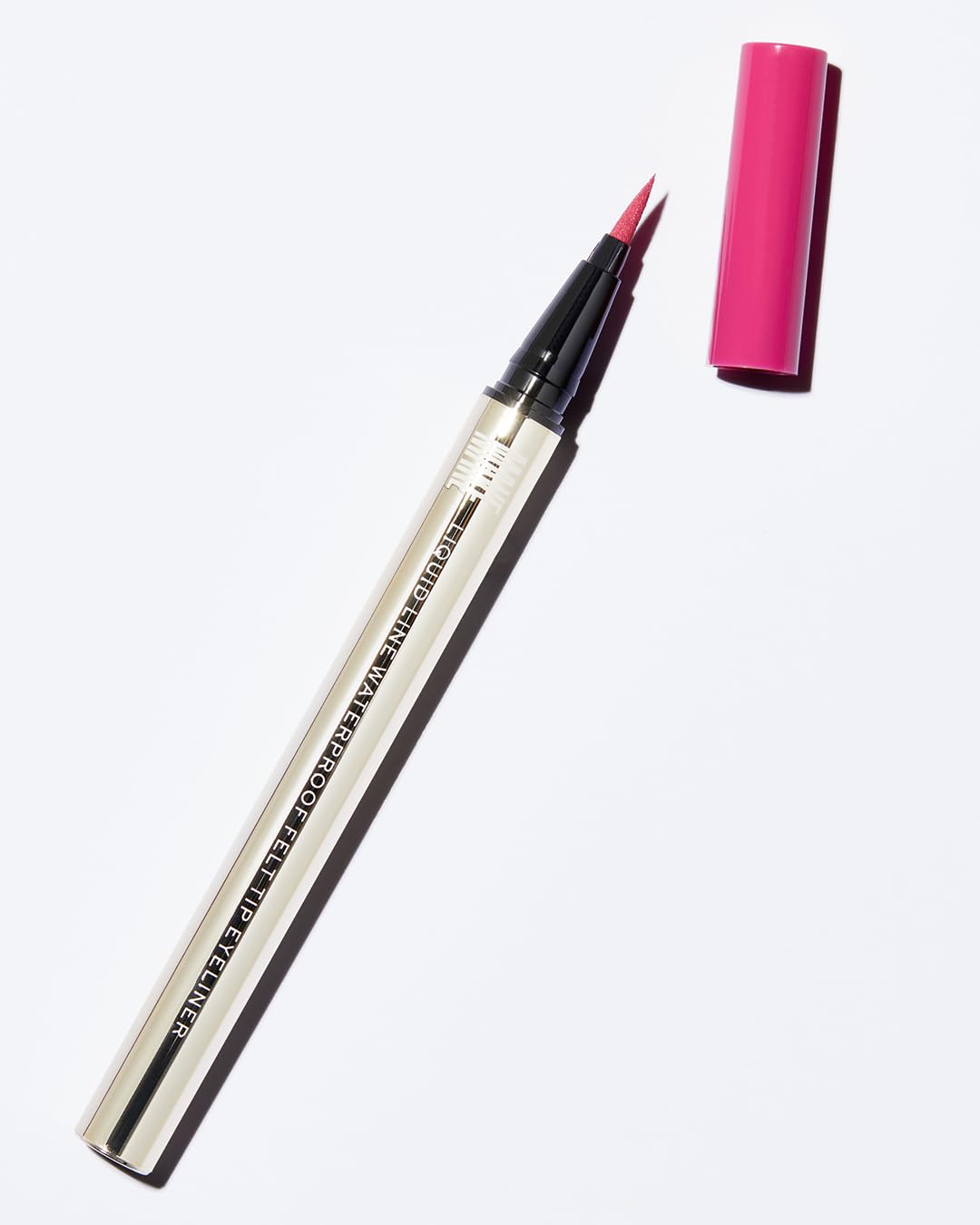 MAKE Beauty Liquid Line Waterproof Liquid Eyeliner Pen. Smudge-Proof Felt Tip for Precise