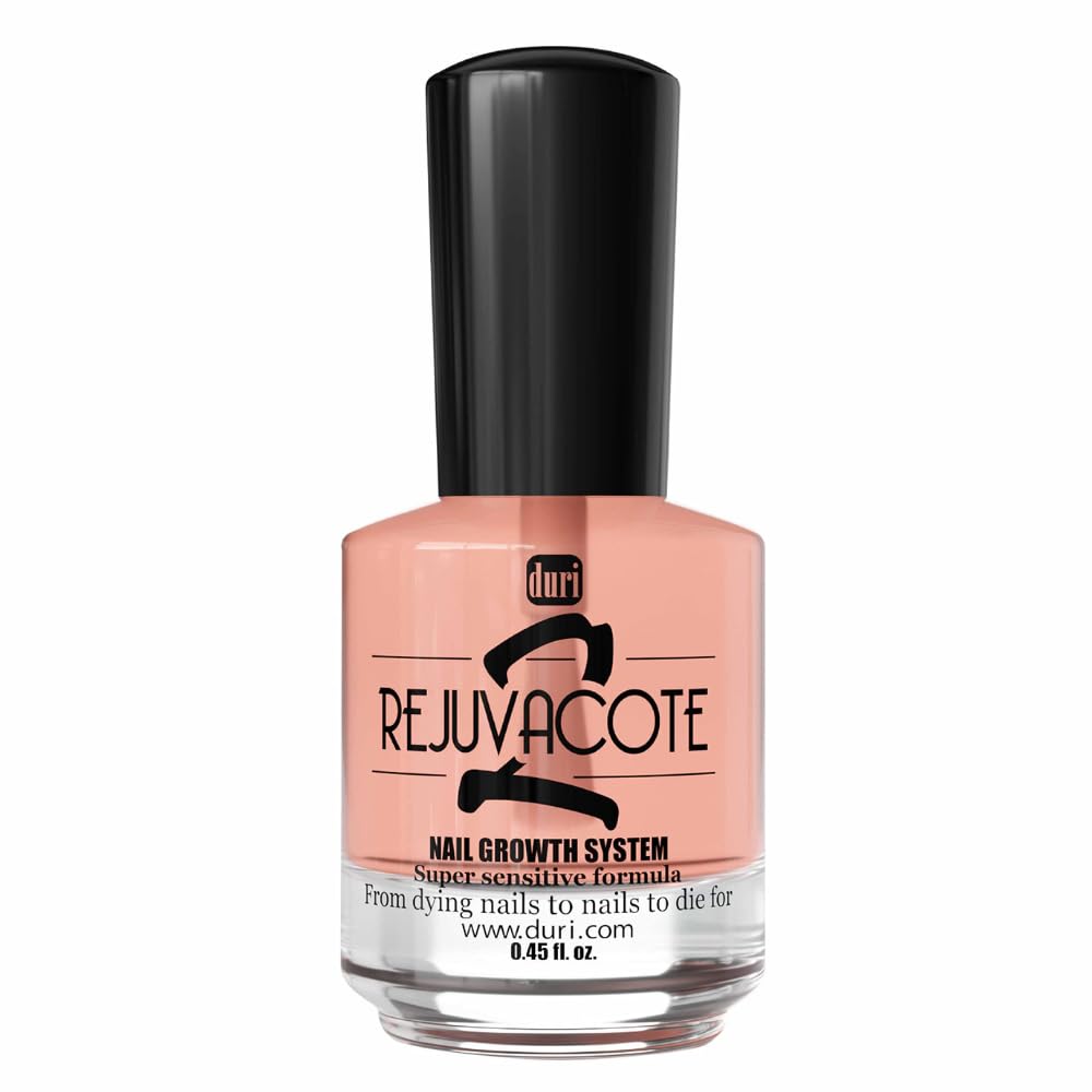 Duri Rejuvacote 2 Nail Growth System Sensitive Formula - Nail Hardener and Strengthener for
