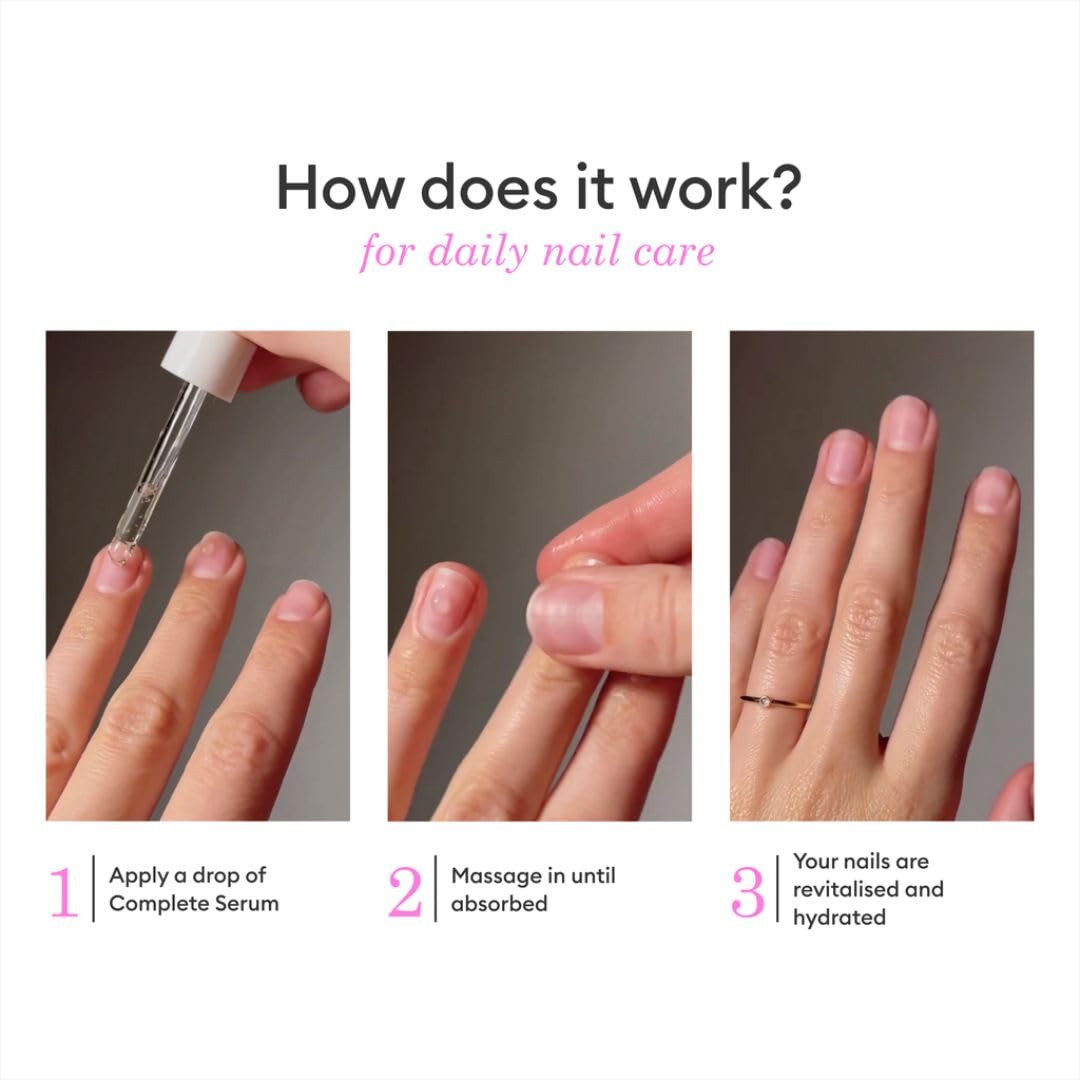 Manucurist - Complete Serum, Care for Damaged Nails and Cuticles, Hydrates and Regenerates Nails