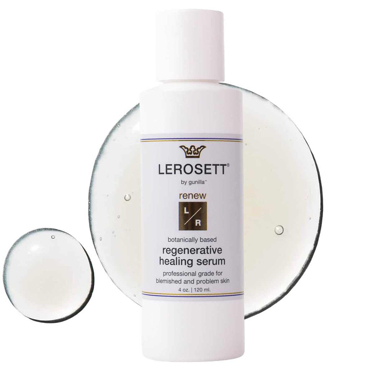 LEROSETT Serum for Acne Scarring Healing, Pimples, Redness, Breakouts, Blemishes, Hydrate & Soothes