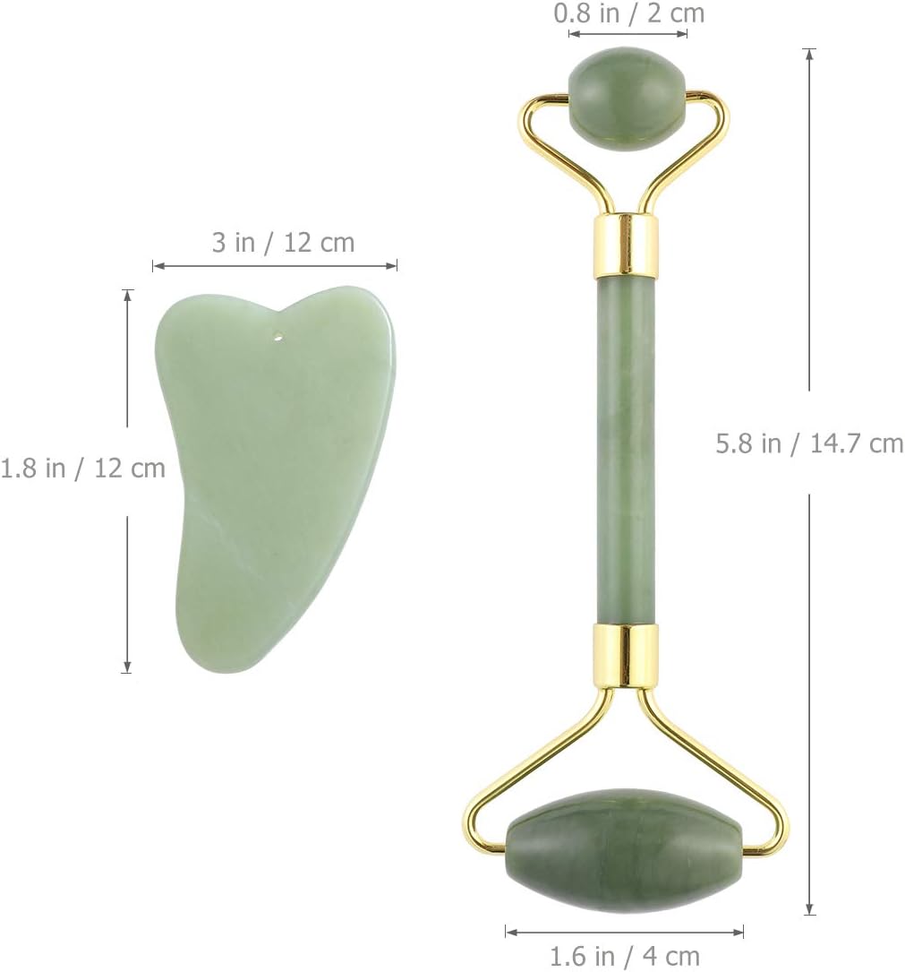 Gua Sha Facial Tools Guasha Tool Gua Sha Jade Stone for Face Skincare Facial Body Acupuncture