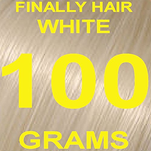 Finally Hair Building Fiber Refill 100 Grams Pure White Hair Loss Concealer by Finally Hair (Pure