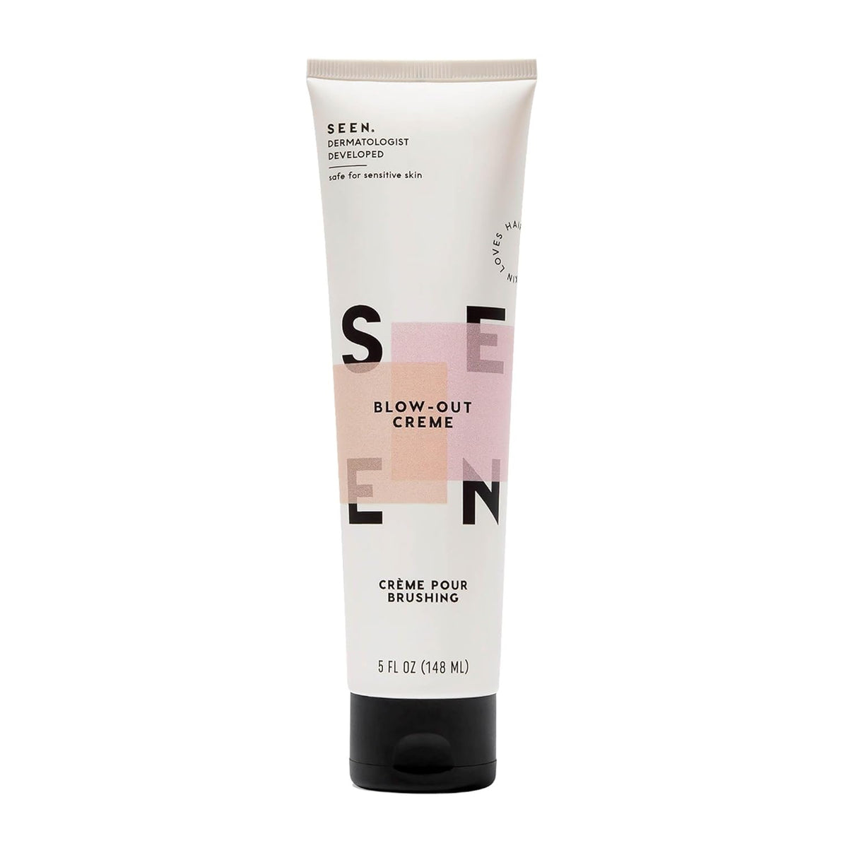 SEEN - Blow-Out Creme - Scented - Non-Comedogenic & Sulfate-Free Blow Out Hair Cream- Reduces