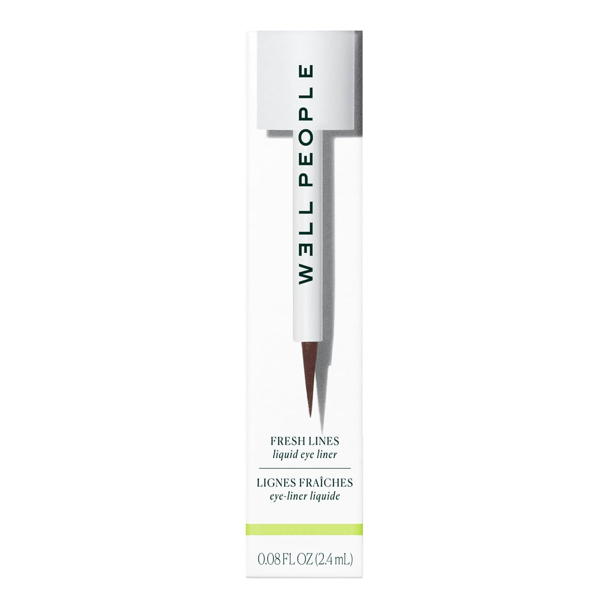 Well People Fresh Lines Liquid Eyeliner, Longwear Liquid Eyeliner For Precise Lines, Hydrating &