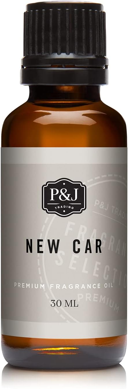 P&J Fragrance Oil | New Car Oil 30ml - Candle Scents for Candle Making, Freshie Scents, Soap Making