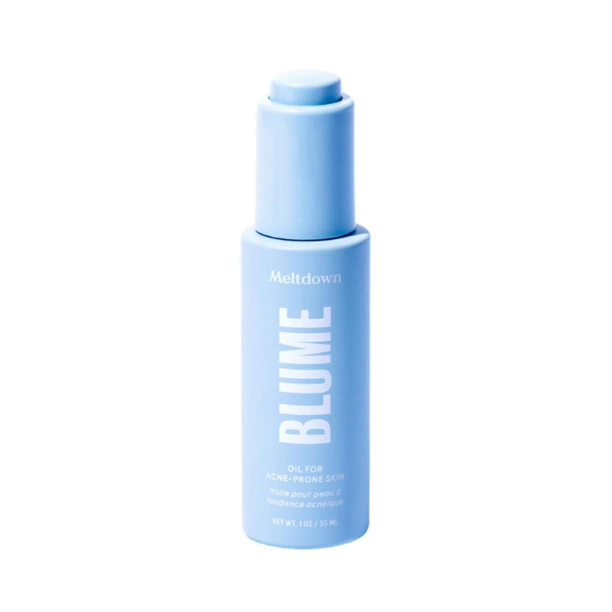 Blume Meltdown - Blue Tansy Face Oil - Acne Treatment + Pore Minimizer - Skin-Smoothing Face Serum