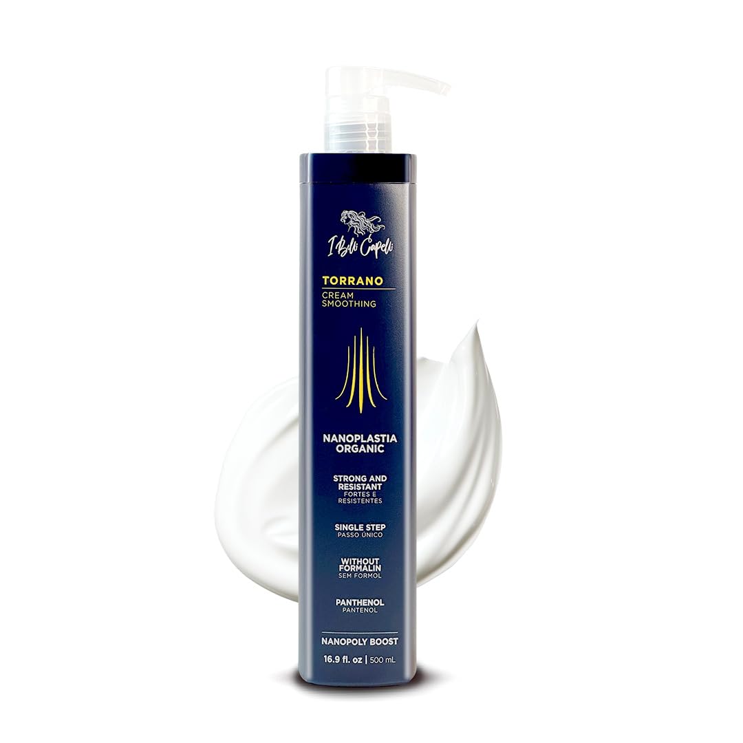 Torrano Cream Nano Keratin Hair Treatment, Straightening Hair 1 Step, Formaldehyde Free-Nanoplastia