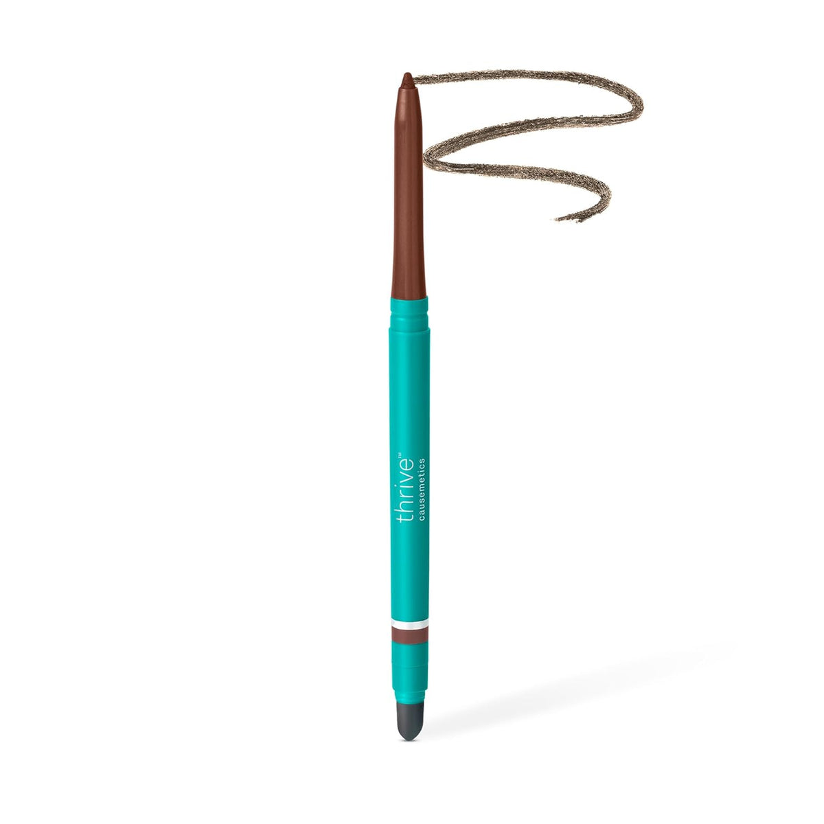 Thrive Causemetics Infinity Waterproof Eyeliner Pencil, Built In Sharpener & Smudge Tip, Long