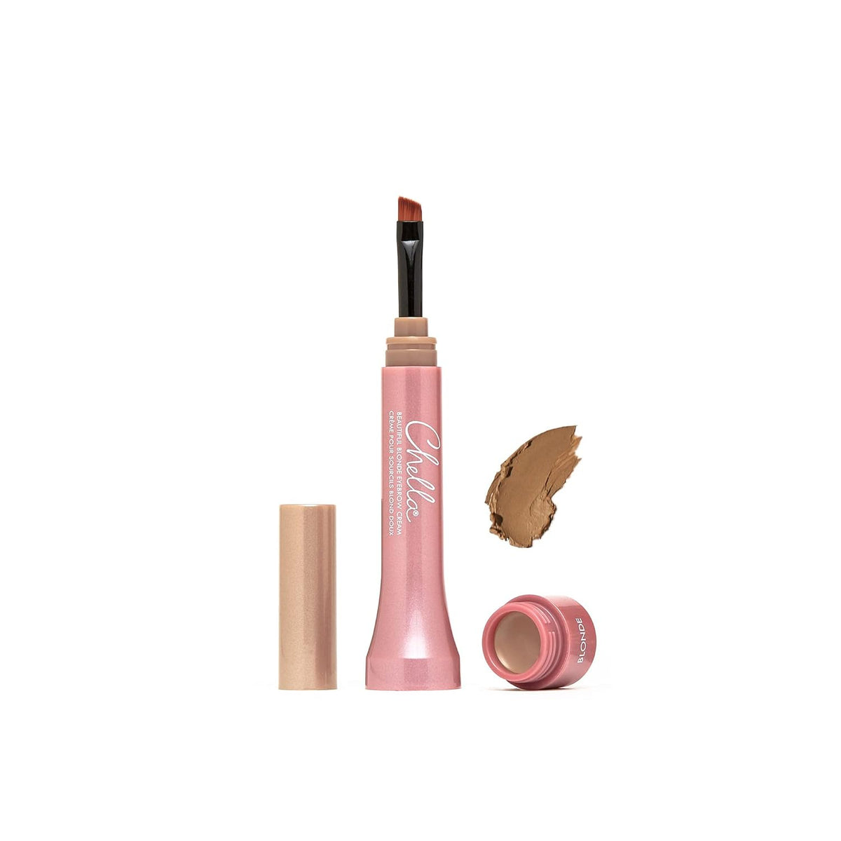 Chella Eyebrow Cream, Beautiful Blonde - Vegan, Cruelty Free, Paraben Free, Gluten Free Eyebrow