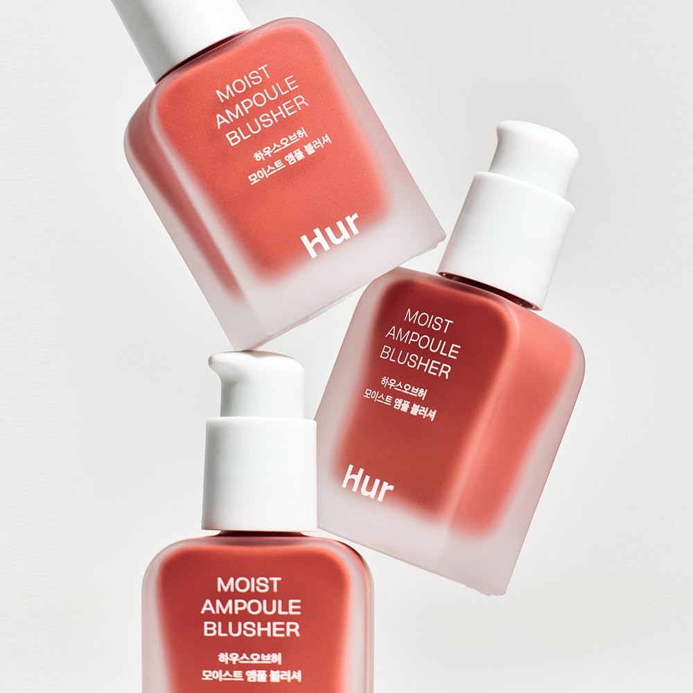 Moist Ampoule Blusher with 50% Moisture Essence | Hydrating & Long-Lasting Blush | 0.67 fl.oz (9