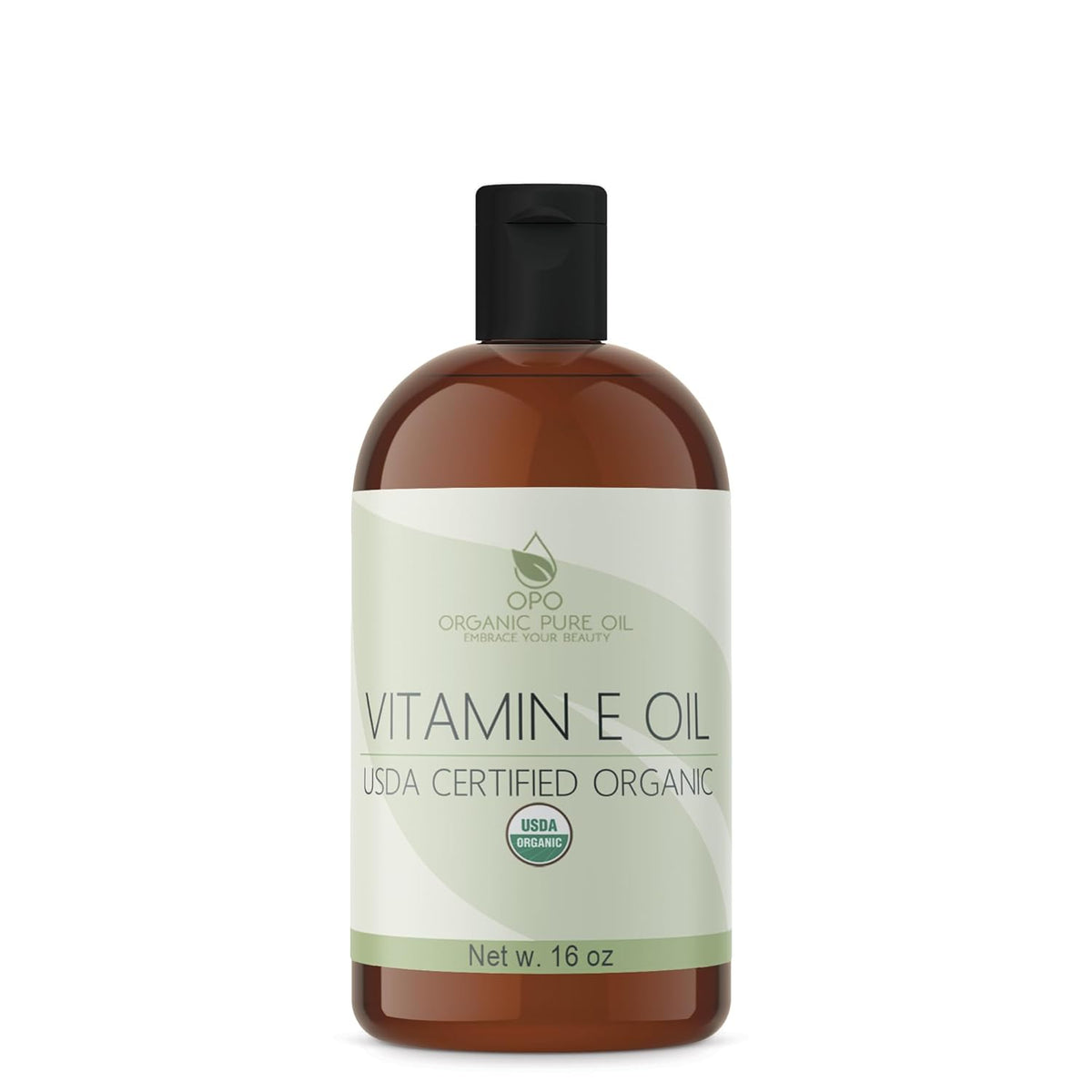 Vitamin E Oil - Organic, USDA Certified Organic, 43,000 IU, Natural Vegan Cruelty-Free Bulk Extra