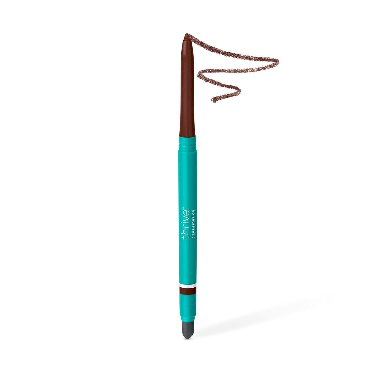 Thrive Causemetics Infinity Waterproof Eyeliner Pencil, Built In Sharpener & Smudge Tip, Long