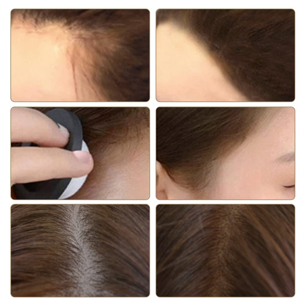 Root Touch Up Hair Powder, Instantly Gray Hair Root Cover Up Hairline Powder, Hair Concealer For