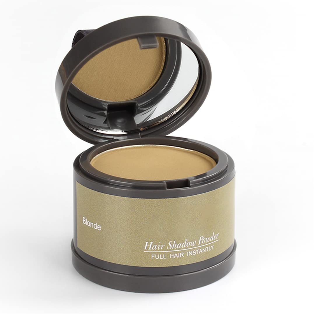 Hairline Powder (Blonde) - Instantly Conceal Gray Roots, Thin Hair Touch-Up, Hair Color Shadow
