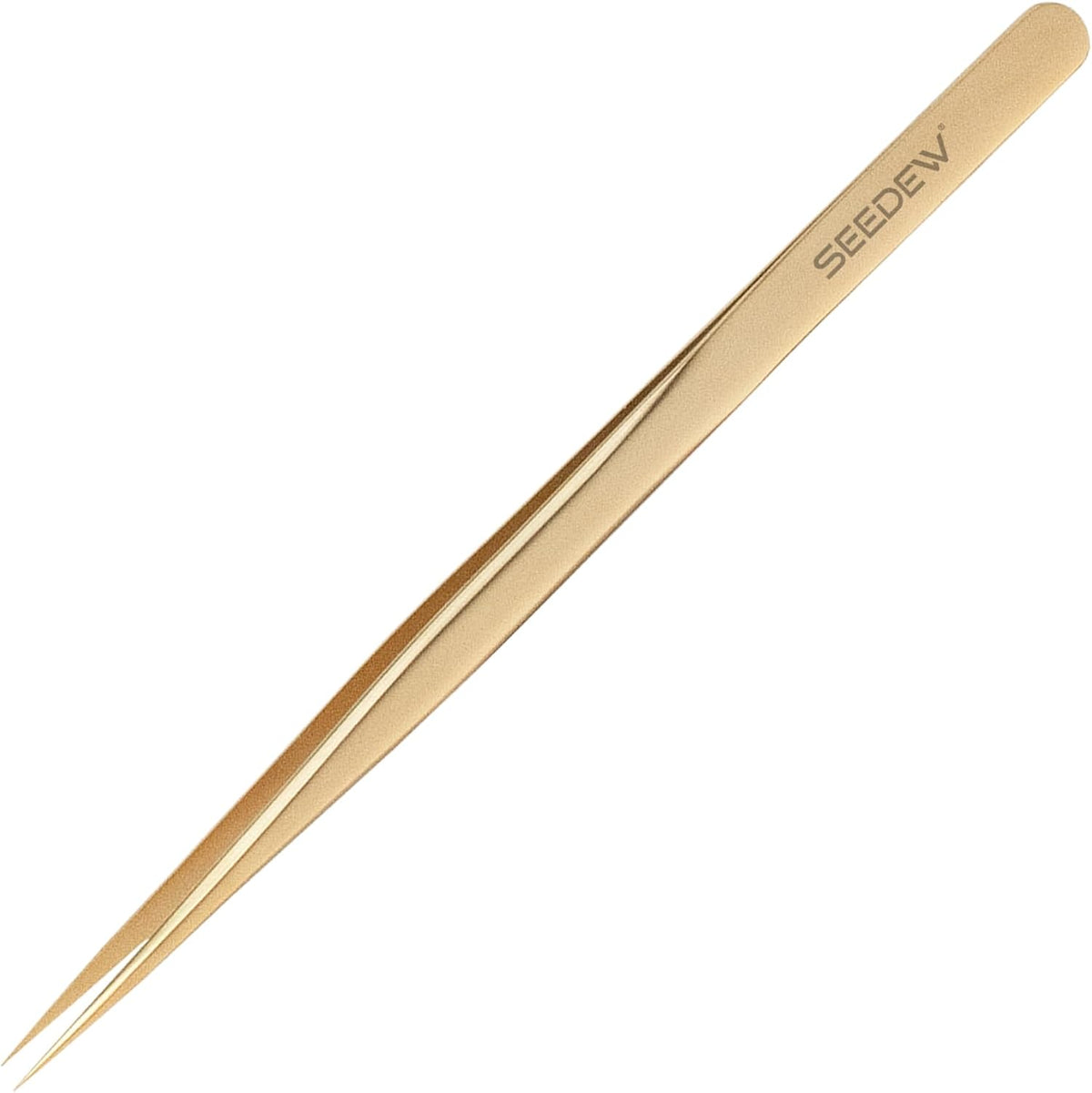 Tweezer Eyelash Extensions 1 PCS Stainless Steel Straight Pointy Tweezer Isolation Professional