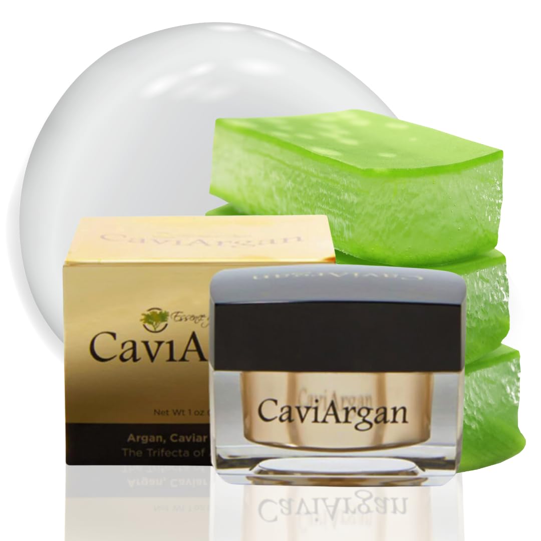 Essence Of Argan Caviargan Anti Wrinkle Cream with Argan Oil, Matrixyl & Botanicals - Hydrating
