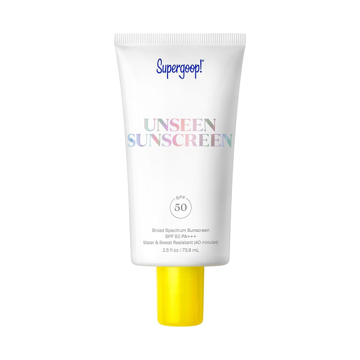 Supergoop! Unseen Sunscreen SPF 50 Invisible Sun Protection for Face - Broad Spectrum Face
