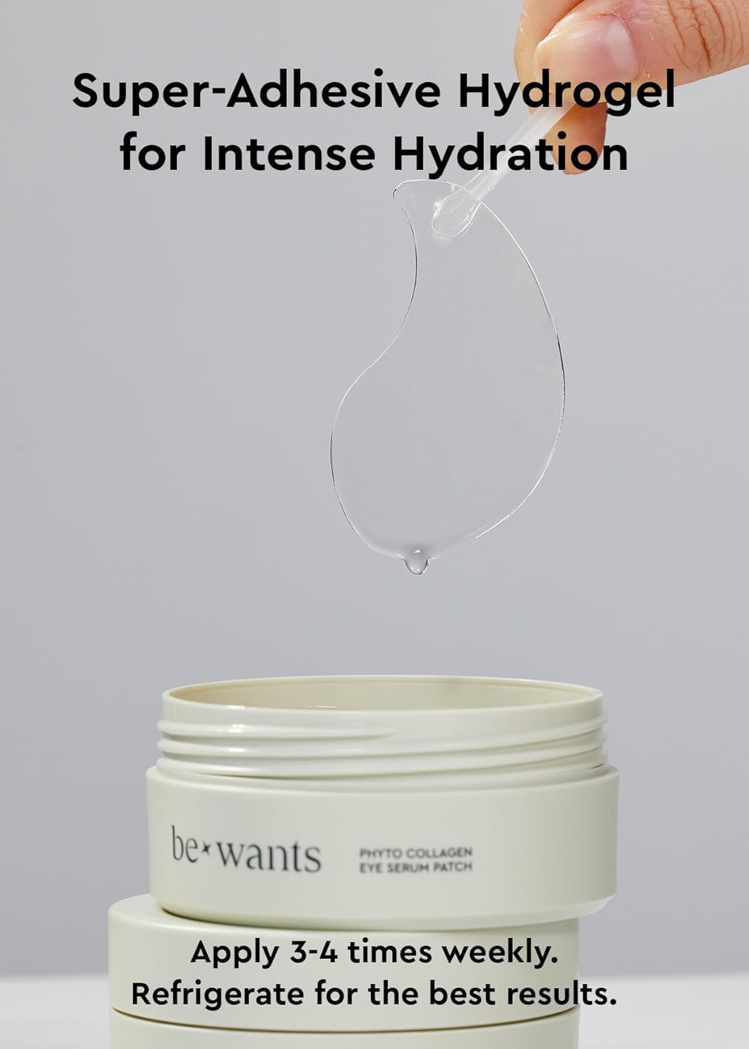 Bewants under eye patches for puffy eyes, Korean under eye mask with vegan collagen and 71.9%