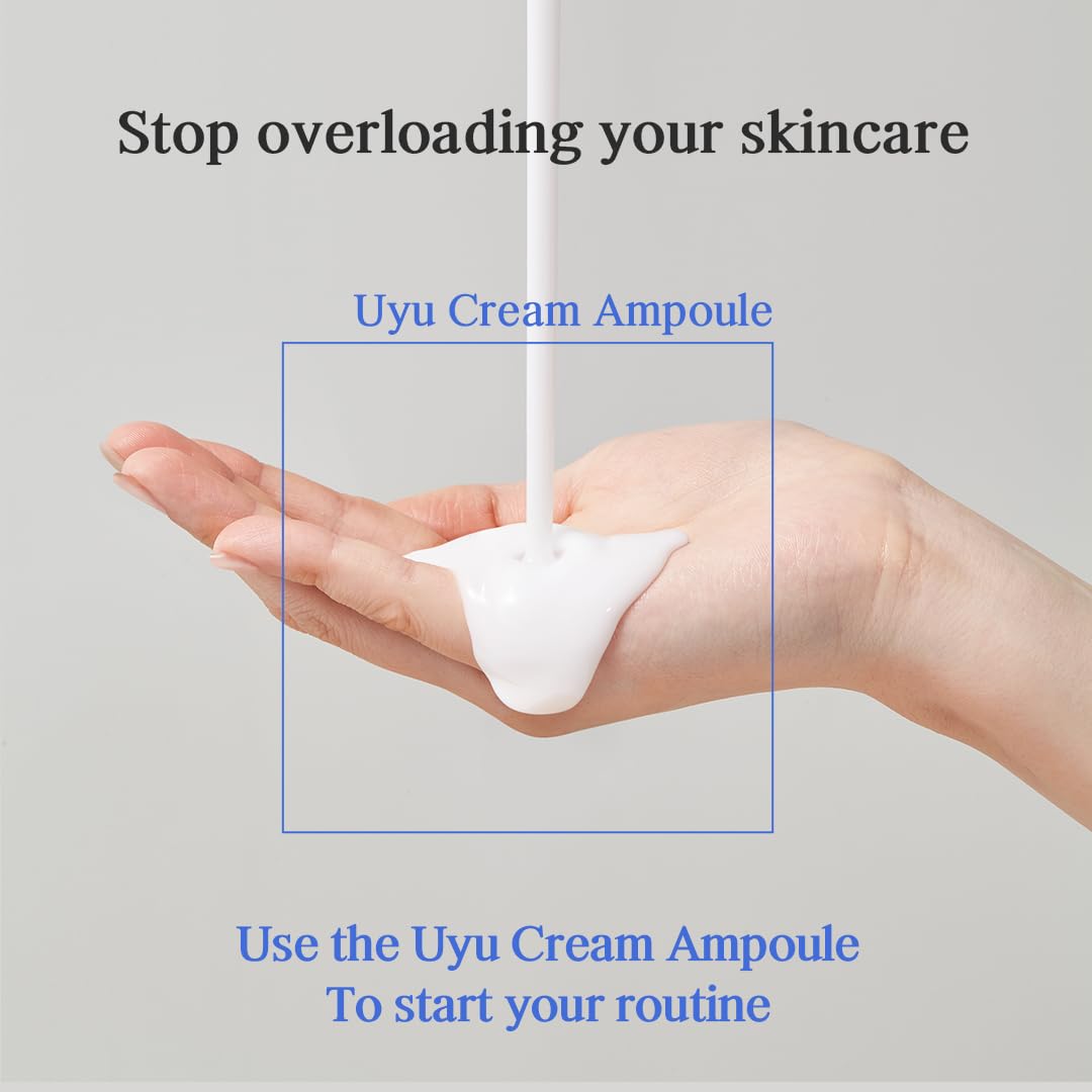 NACIFIC] Uyu Cream Ampoule 1.69fl. oz. 50ml with Jeju milk extract Essence Ceramide 5 complex