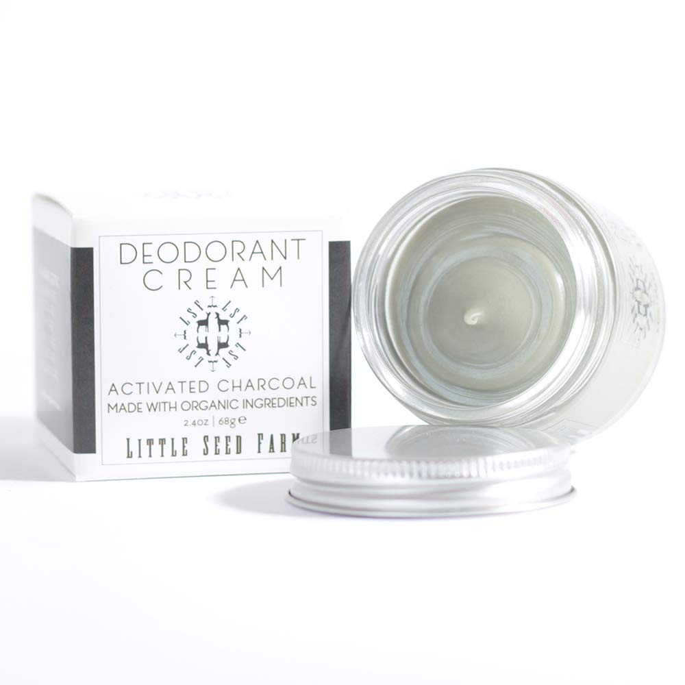 Little Seed Farm All Natural Deodorant Cream, Aluminum Free Deodorant for Women or Men, 2.4 Ounce