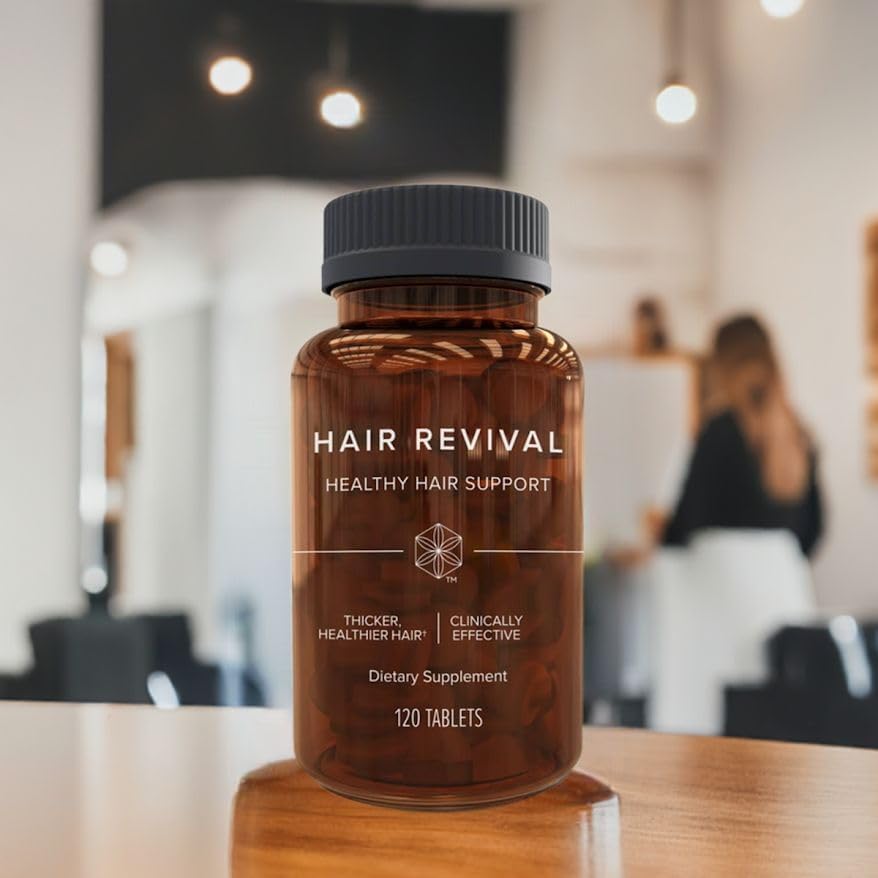 Isagenix Hair Revival - Natural Hair Growth & Thickening Supplement - Supports Healthy Scalp