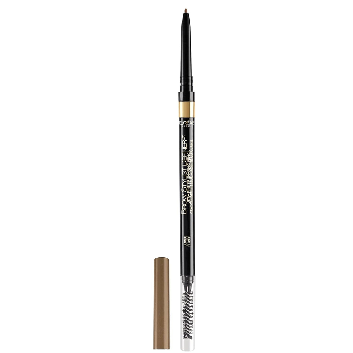 L'Oreal Paris Makeup Brow Stylist Definer Waterproof Eyebrow Pencil, Ultra-Fine Mechanical Pencil