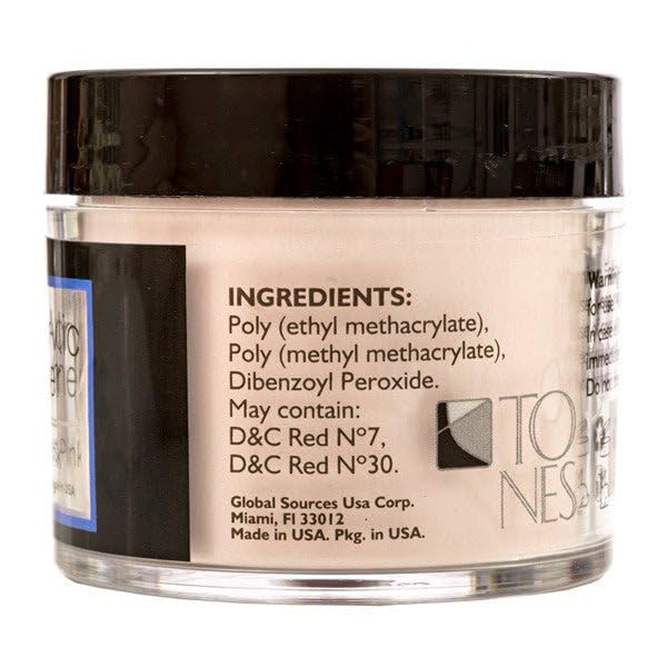 Tones Ultra Acrylic Powder | Perfect Pink | 8.5 Oz | Durable Retention | Silky Consistency |