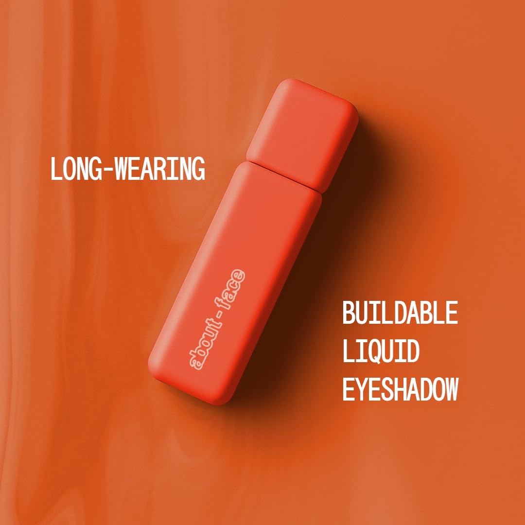 aboutface Matte Fluid Eye Paint Spectre – High-Pigment Liquid Eyeshadow, Long-Lasting, No-Budge